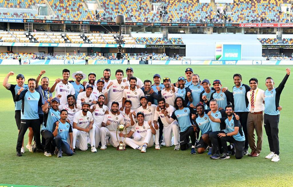 भारत ने अस्ट्रेलिया को हरा टेस्ट श्रृंखला अपने नाम की, गाबा में आस्ट्रेलिया की बादशाहत खत्म की
